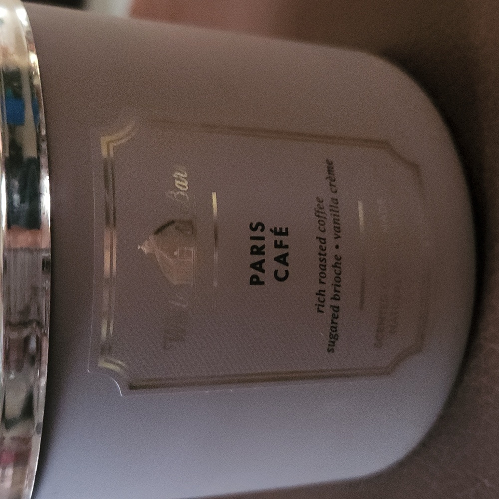 NWT 3 Wick Candle Paris Cafe
